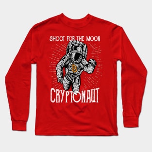 Bitcoin Cryptonaut Long Sleeve T-Shirt